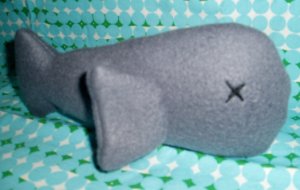plush Anchovie - dead side plush Anchovie - dead side