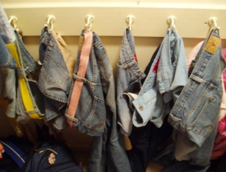 blue jeans hanging in my closet blue jeans hanging in my closet