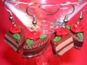 cake earrings made by kishcrafts