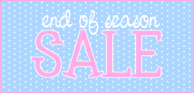 end of season SALE!