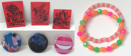 buttons, magnets, and glow-in-the-dark bracelets! buttons, magnets, and glow-in-the-dark bracelets!